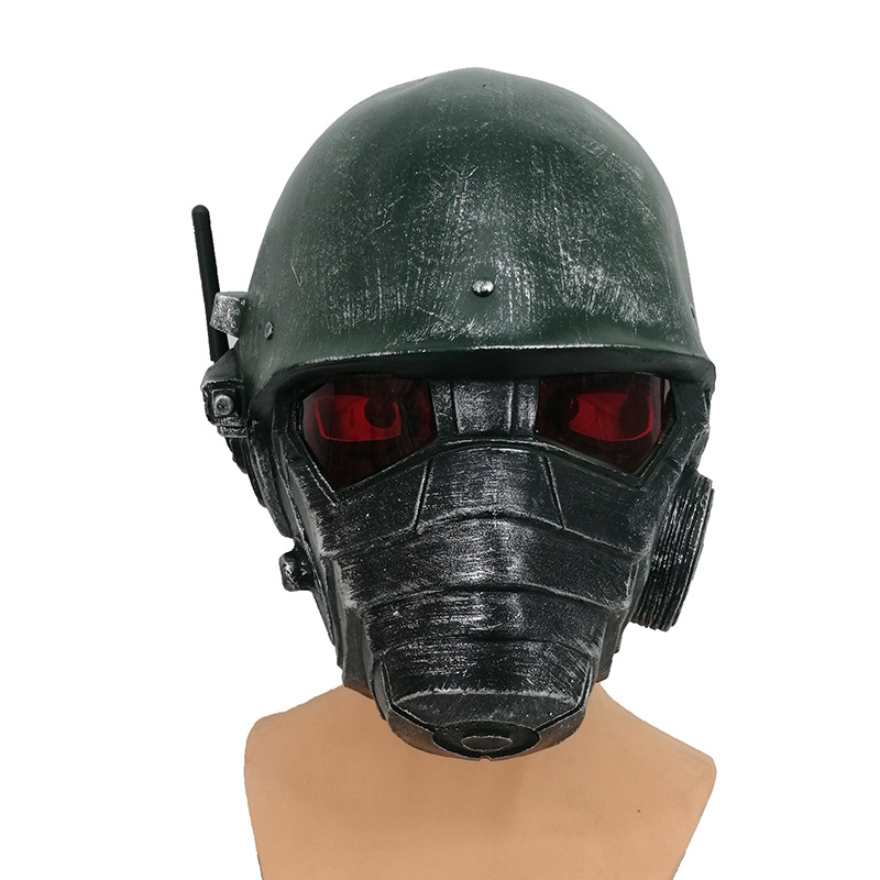 Fallout Cosplay Prop - หน้ากาก Fallout New Vegas แบบเต็มหัว ทำจากยางลาเท็กซ์
