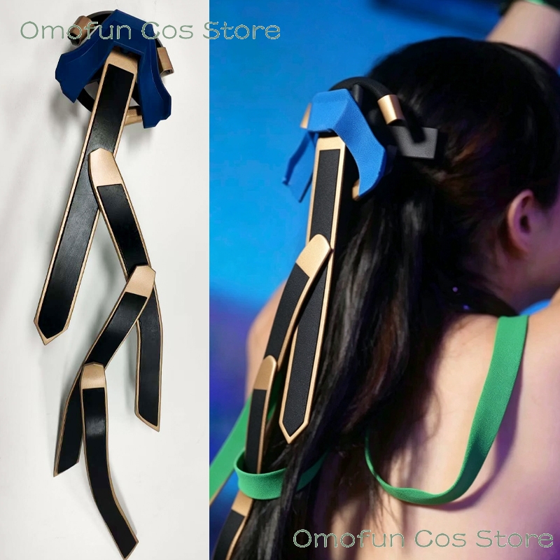 Cosplay Prop Designer - เครื่องประดับผมคอสเพลย์ Stellar Blade Eve อุปกรณ์แต่งกายสำหรับผู้หญิงในเกม ออกแบบตามสั่ง