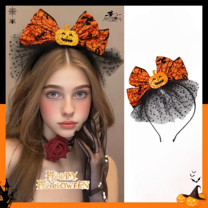 ที่คาดผมรูปฟักทองฮาโลวีน 1 ชิ้ - Cosplay Bat Prop บทวิจารณ์และราคา