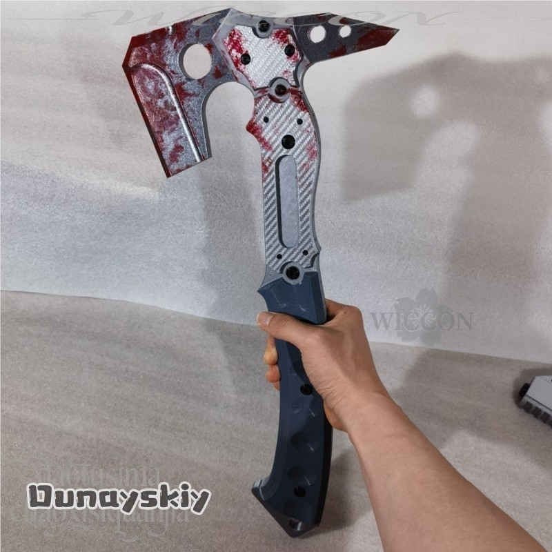 ขวานปลอมคุณภาพสูง Leonn ลายเปื - Cosplay Prop Patterns บทวิจารณ์และราคา