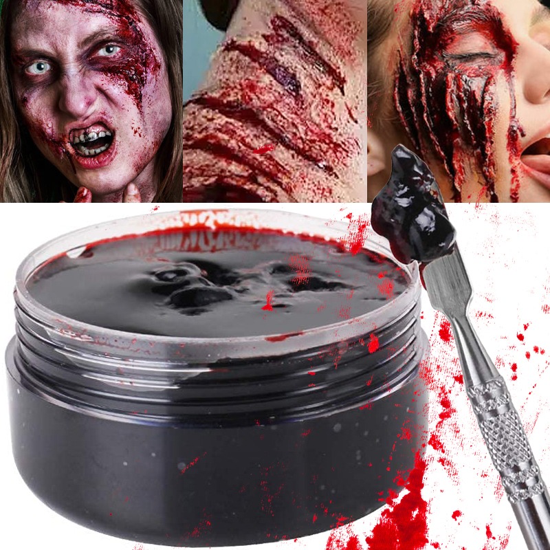 1/3pcs ฮาโลวีนเลือดเจลแต่งหน้า - Cosplay Prop Painting บทวิจารณ์และราคา