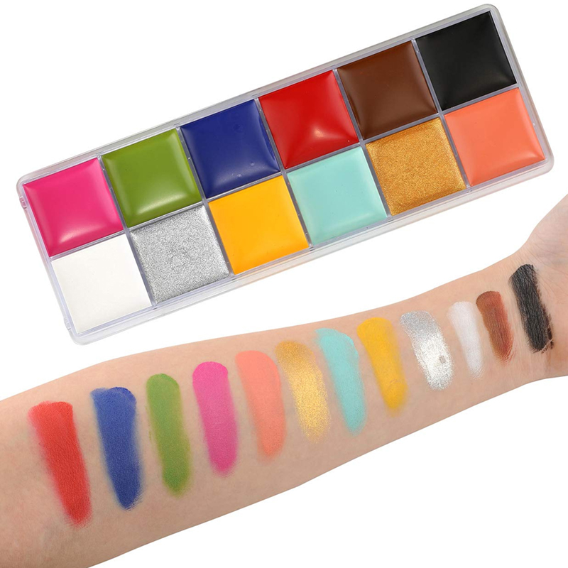 SFX ชุดแต่งหน้า12สีทาร่างกายน้ - Body Paint Sfx บทวิจารณ์และราคา