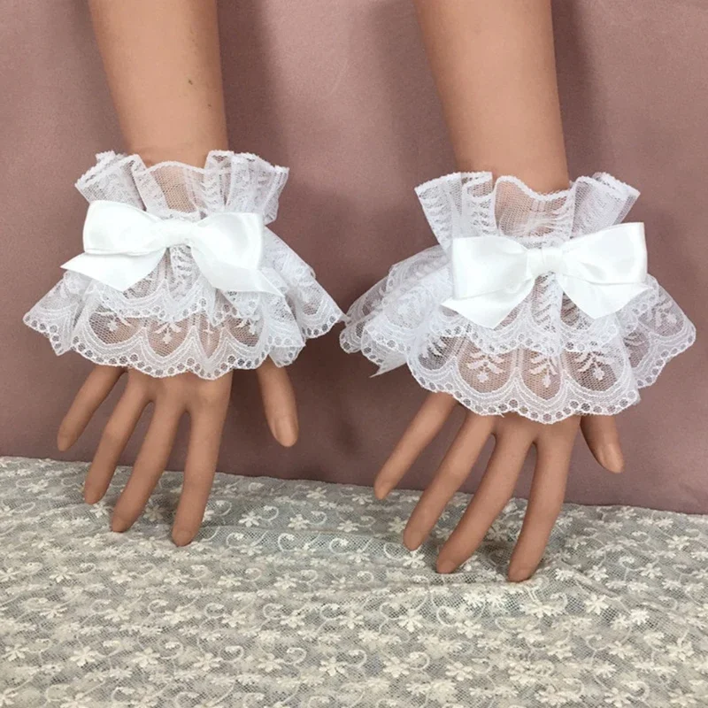 ถุงมือปลอมแบบมีโบว์หลากสีสไตล์ - Cosplay Prop Bow บทวิจารณ์และราคา