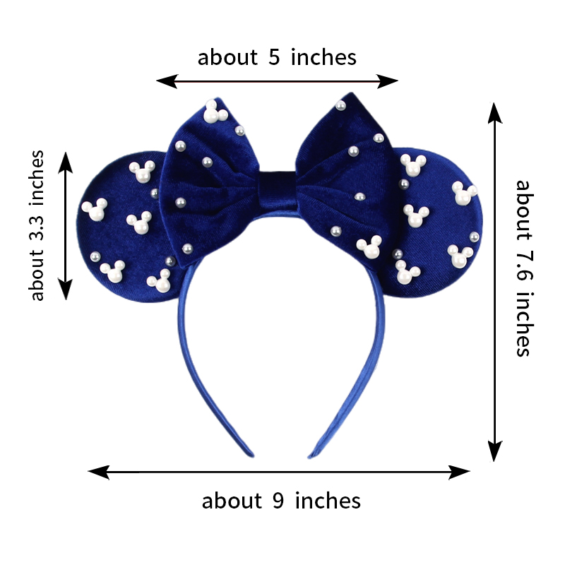 ที่คาดผมรูปหูหนูขนาด 3.3 นิ้ว  - Cosplay Prop Bow บทวิจารณ์และราคา