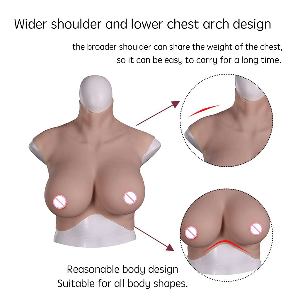 Boobs ปลอมซิลิโคน Filler หน้าอ - Cosplay Prop Filler บทวิจารณ์และราคา